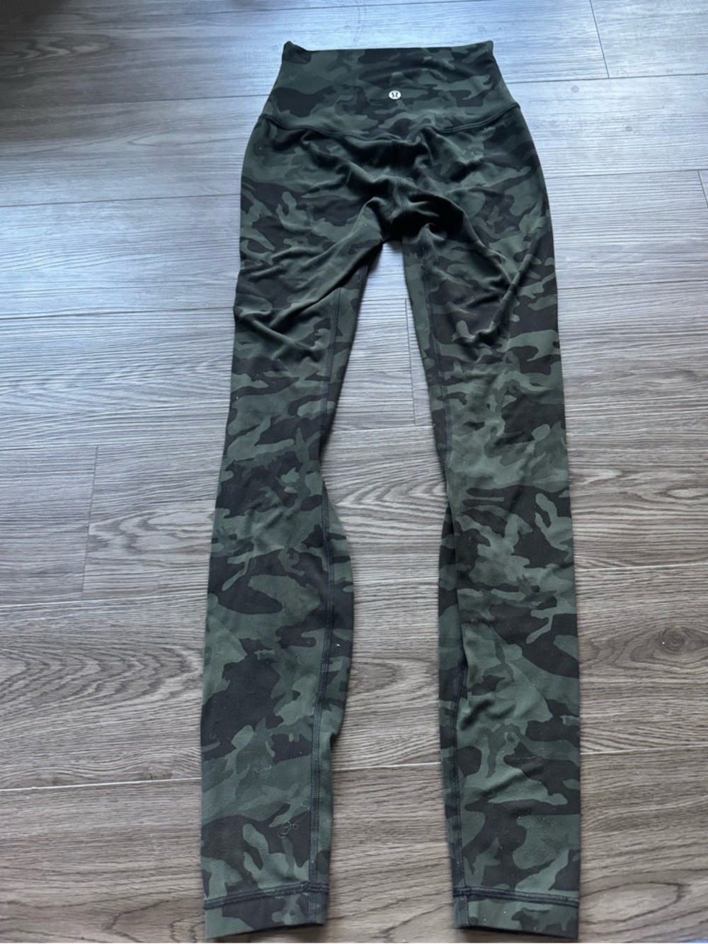 lululemon green camo Align High-Rise Leggings size 2
